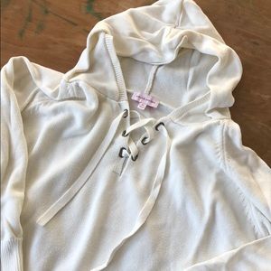 Sweater hoodie 3/4 sleeve 2xl